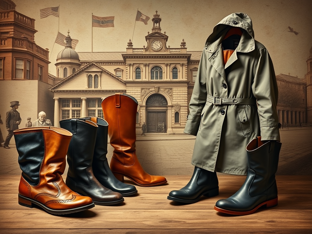 The Fascinating History of Boots and Raincoats